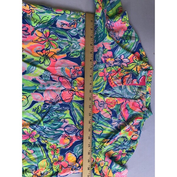 Lilly Pulitzer Esme Cover Up Dress in Bennet Blue Surf Gypsea, Small - Picture 6 of 9